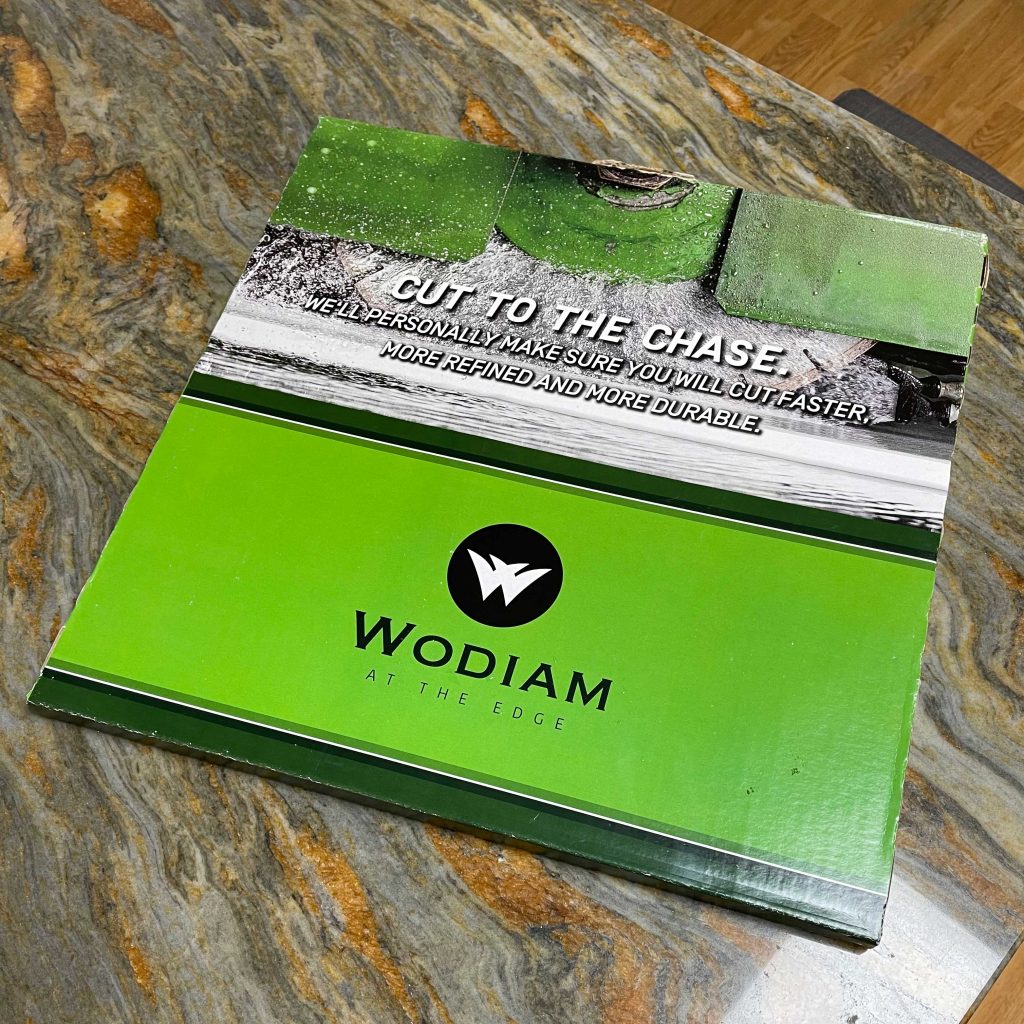 Wodiam blade at Stone Automation