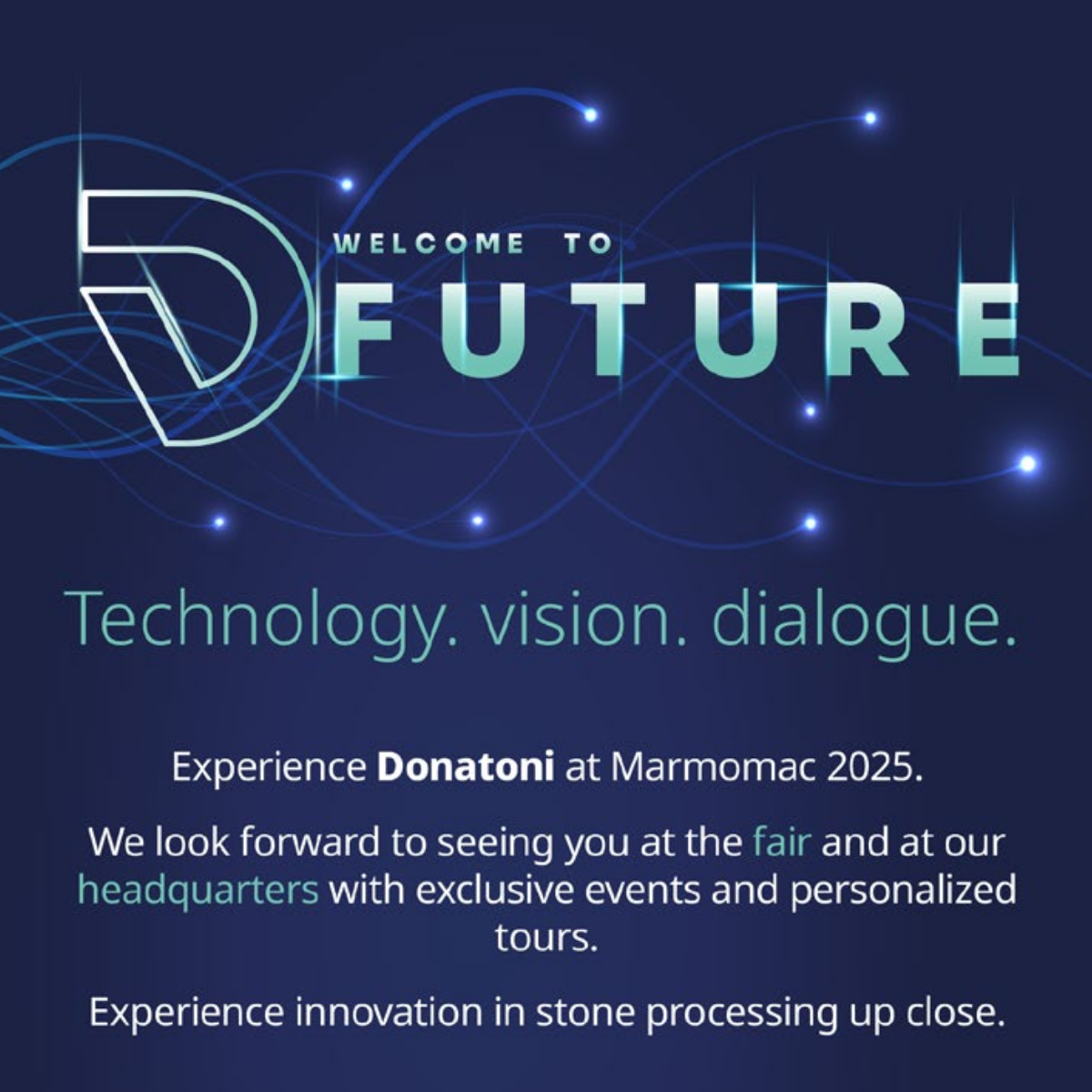 Where to see Donatoni at MarmoMac 2025