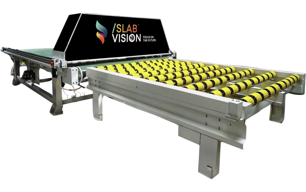 Taglio SV i21 inline slab scanner at Stone Automation